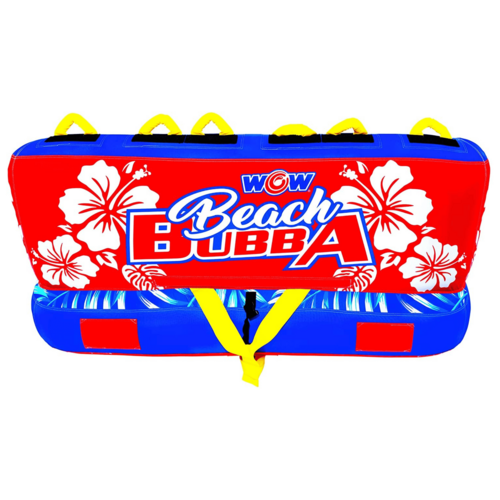 WOW Watersports Beach Bubba 3 Person 3P Towable with Webbing Foam