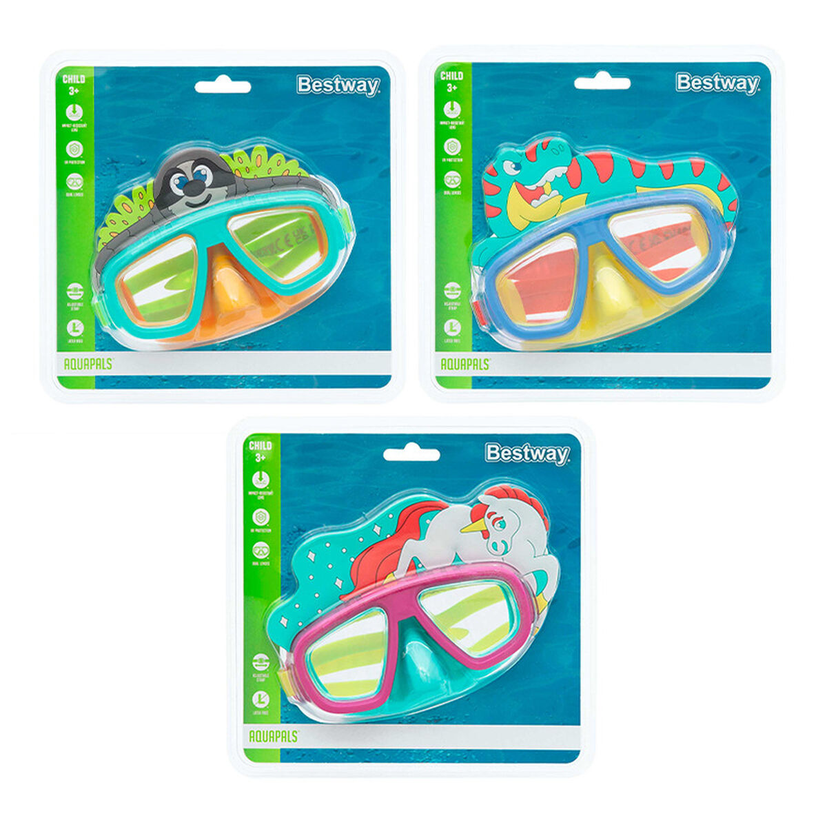 Diving mask Bestway Children's (1 Unit)-3