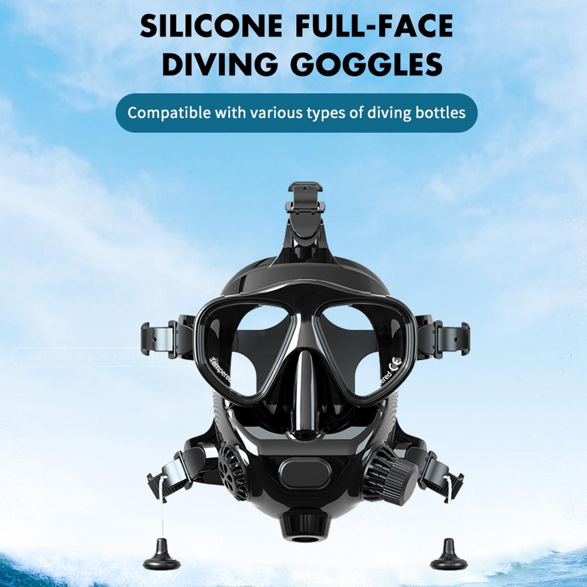 NNEIDS Action Camera Diving Snorkel Mask For Water Sports