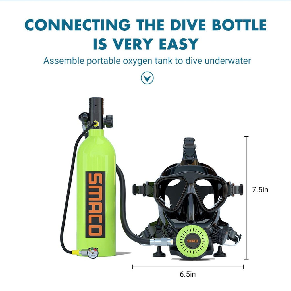 NNEIDS Action Camera Diving Snorkel Mask For Water Sports
