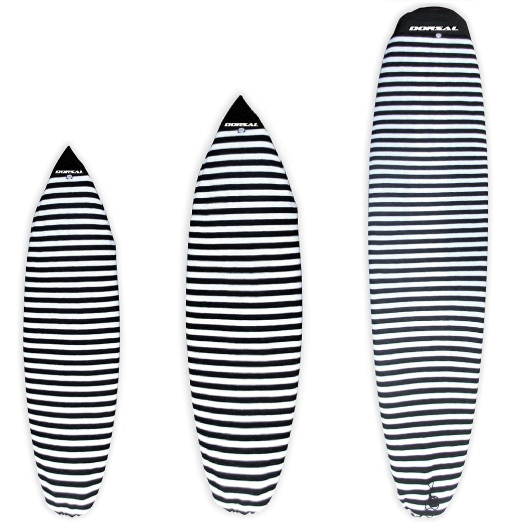DORSAL Surfboard Sock Cover - UltraLight Protective Day Bag for your Surf Board