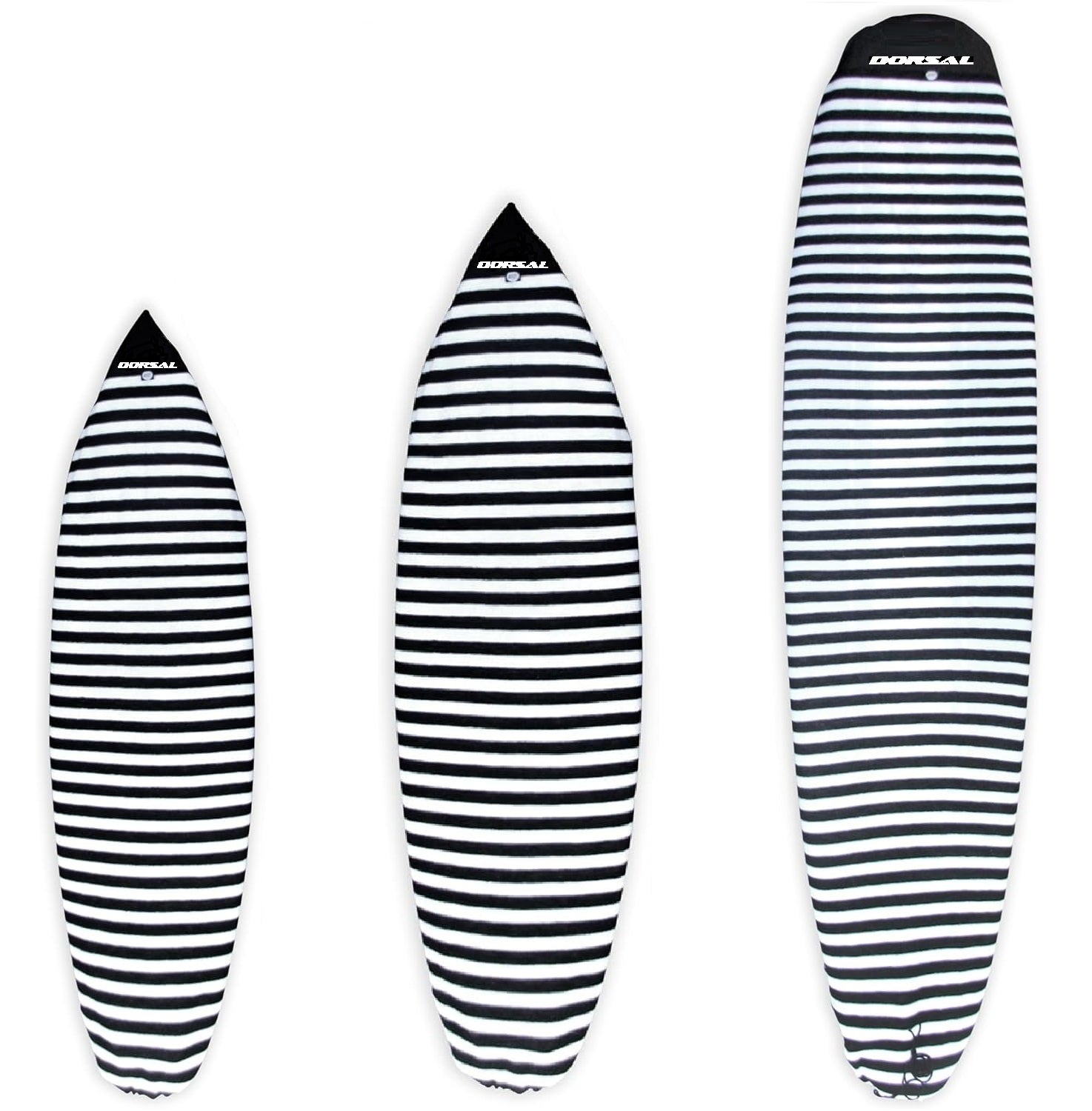 DORSAL Surfboard Sock Cover - UltraLight Protective Day Bag for your Surf Board