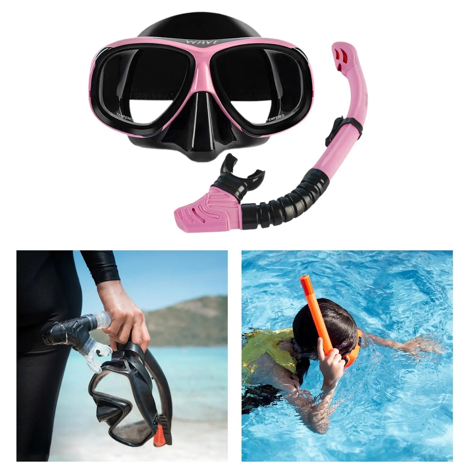 NNEOBA Nearsighted Snorkel Set