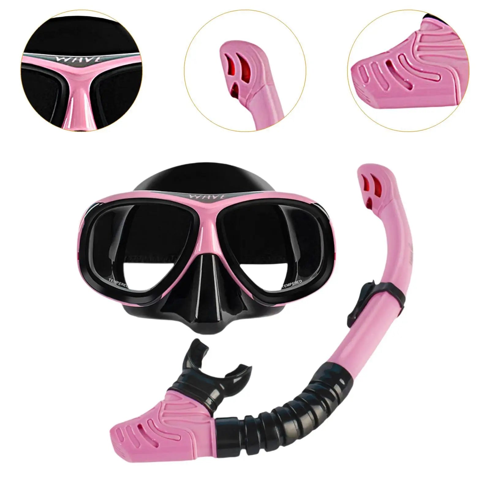 NNEOBA Nearsighted Snorkel Set