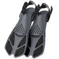 NNEOBA Adjustable Open-Heel Snorkel Fins for Diving and Swimming