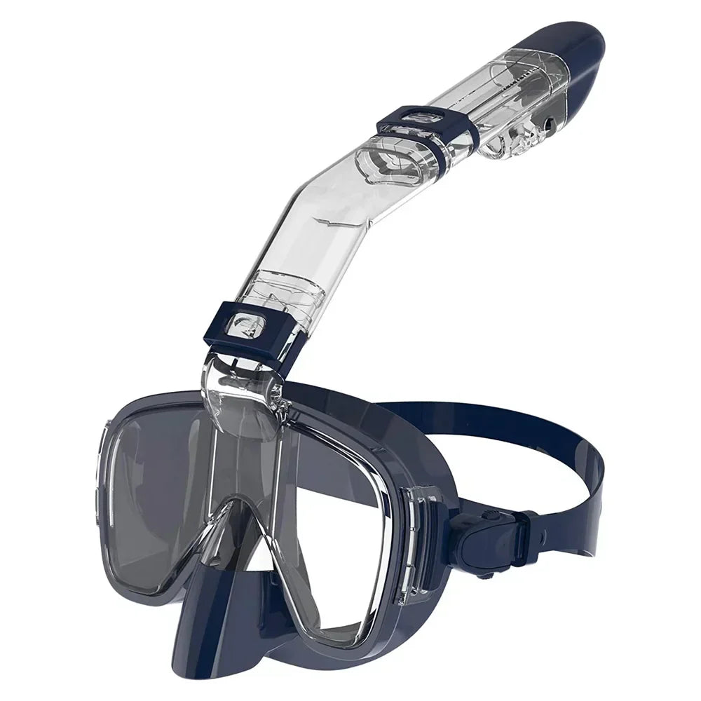 Snorkel Mask Set with Full Dry Top System