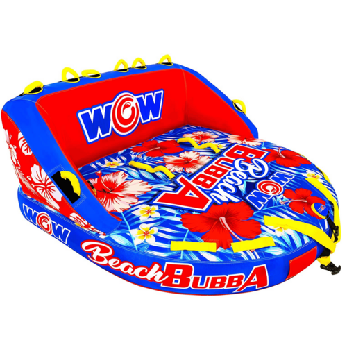 WOW Watersports Beach Bubba 3 Person 3P Towable with Webbing Foam