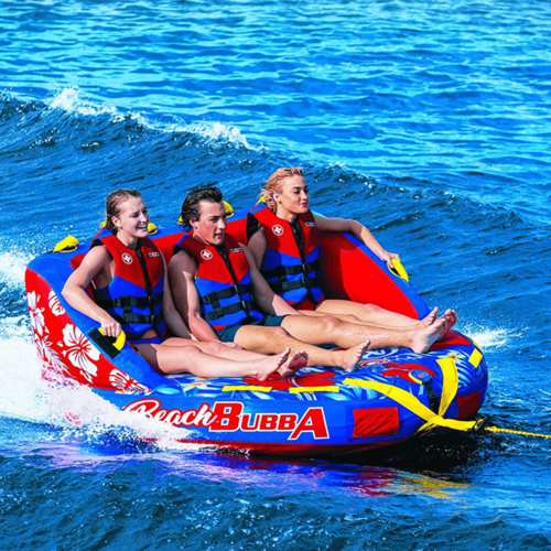 WOW Watersports Beach Bubba 3 Person 3P Towable with Webbing Foam
