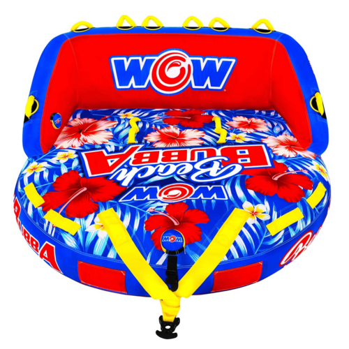 WOW Watersports Beach Bubba 3 Person 3P Towable with Webbing Foam